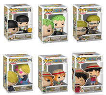 Charger l&#39;image dans la galerie, Précommande Octobre 2024 - Funko Pop! One Piece - BUNDLE de 6 Funko (CHASE Zoro inclut)
