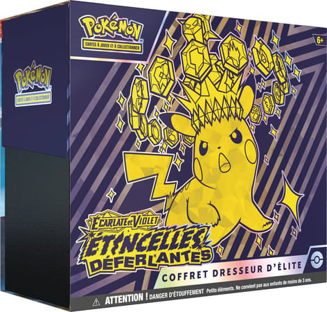 Précommande Novembre 2024 - Pokémon ETB EV8 Étincelles Déferlantes - FR