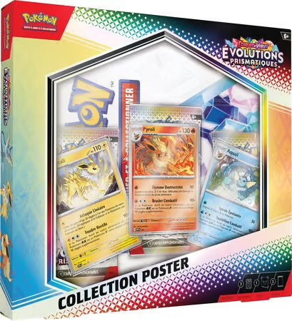 Précommande Janvier 2025 - Pokémon collection Coffret Poster EV8.5 Évolutions Prismatiques - FR