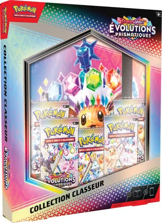 Précommande Janvier 2025 - Pokémon collection Coffret Classeur EV8.5 Évolutions Prismatiques - FR